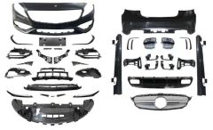 W176 A SERISI  IÇIN UYUMLU A45 AMG FULL BODY KIT (2013-2018)