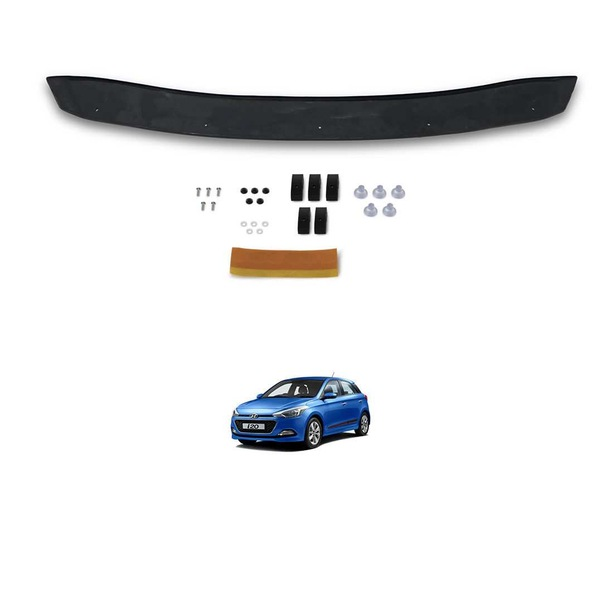 Hyundai I20 Ön Kaput Koruyucu Rüzgarlık 4Mm Akrilik Abs