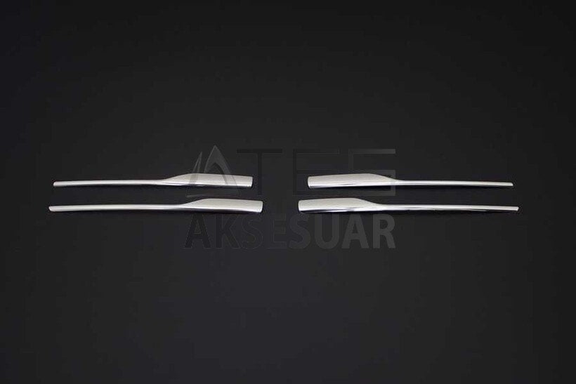 Dacia Sandero Stepway Krom Ön Panjur 4 Parça 2012-2016 Arası