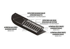 Fiat Doblo 2 Piramitline Yan Basamak Kısa Şase 2015-2019 Arası