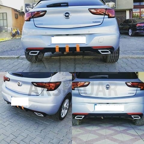 OPEL ASTRA K Arka Difüzör Boyalı