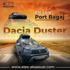 Dacia Duster Perflex Eco 370 LT Port Bagaj Siyah