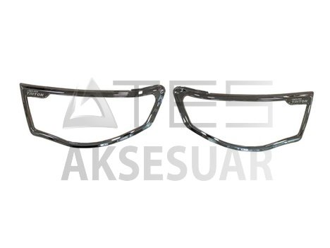 MITSUBISHI L200 2008-2011 FAR CERCEVE KAPLAMA KROM