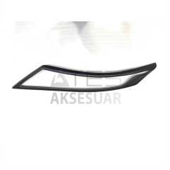 MITSUBISHI L200 2019+ FAR ÇERÇEVESI KAPLAMA - SIYAH