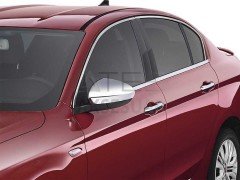 Fiat Egea Sedan/HB Krom Cam Çerçevesi 8 Parça 2015 ve Sonrası
