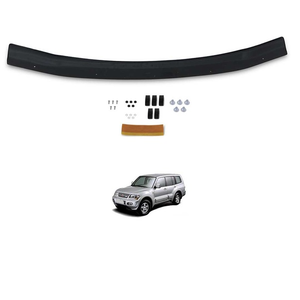 Mitsubishi Pajero Ön Kaput Koruyucu Rüzgarlığı 1999-2006 Yılı Ar