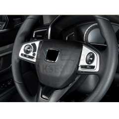 HONDA CIVIC FC5 2016-2020 DIREKSIYON KAPLAMASI 2 PARÇA - SILVER