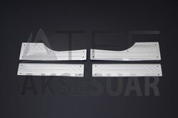 Fiat Doblo 2 Krom İç Kapı Eşiği 4 Parça 2020 ve Sonrası