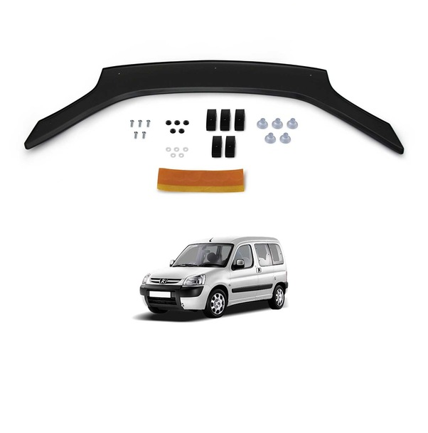 Peugeot Partner Ön Kaput Koruma Rüzgarlık 4Mm Abs 04-0