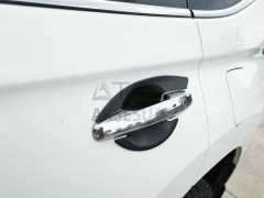 MITSUBISHI L200 2019+ IC KAPI KOLU KAPLAMA - SIYAH