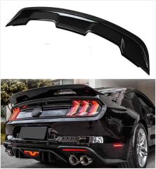 MUSTANG IÇIN UYUMLU 2015-2020 GT500 SPOILER - PIANO BLACK