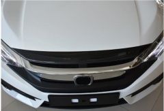 CIVIC FC5 2016-2020 IÇIN UYUMLU ÖN PANJUR UST KAPLAMA KARBON