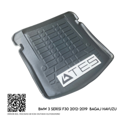 BMW 3 SERİSİ 2012-2019 BAGAJ HAVUZU