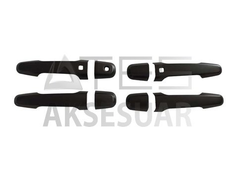 MITSUBISHI L200 2014+ KAPI KOLU KAPLAMA SIYAH