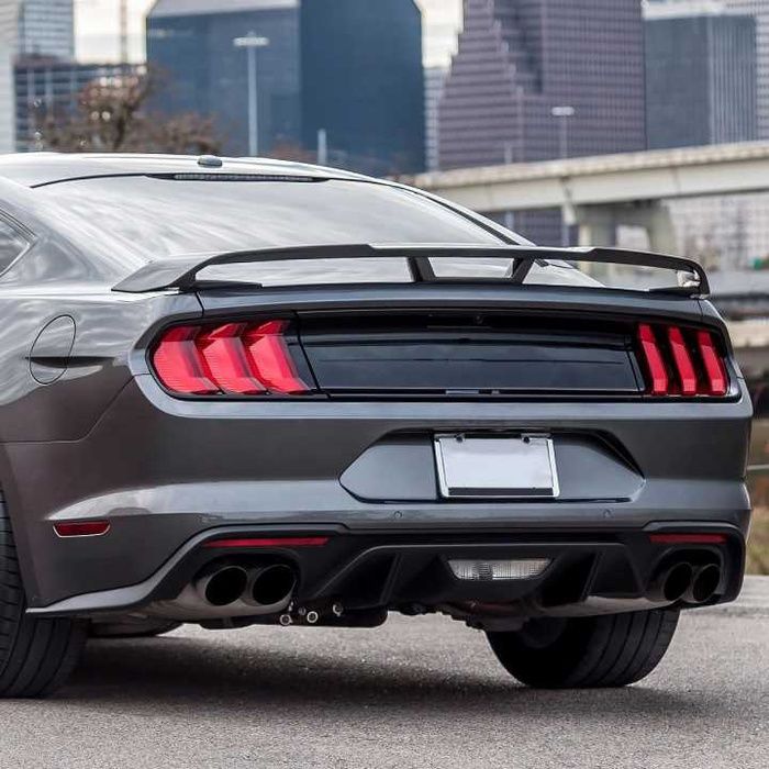 MUSTANG IÇIN UYUMLU 2015-2020 GT500 SPOILER (DIZAYN B) (BOYASIZ)