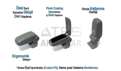 Hyundai Accent Era Gri Kol Dayama - Kolçak 2005-2011 Arası