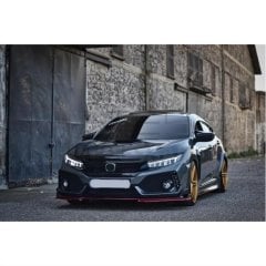 HONDA CIVIC FC5 2016-2021 ANIMASYONLU MUSTANG DIZAYN LED FAR TAKIMI (TUNING)