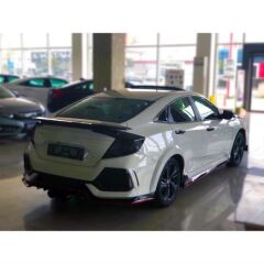 CIVIC FC5 2016-2020 IÇIN UYUMLU ARKA CAMURLUK KABARTMA (DODIK) DIZAYN A (TYPER)