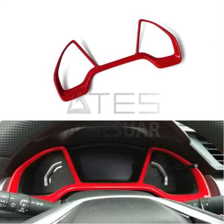 HONDA CIVIC FC5 2016-2020 GOSTERGE KAPLAMA KIRMIZI