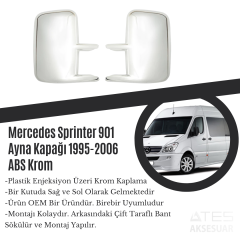 Mercedes Sprinter 1995-2005 Aynak Kapağı ABS Krom
