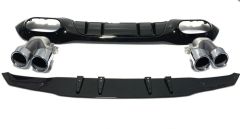 W177 HB 2019+ SILVER DIFÜZÖR & EGZOZ SETI - SILVER EGZOZ ILE