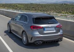 W177 HB 2019+ SILVER DIFÜZÖR & EGZOZ SETI - SILVER EGZOZ ILE