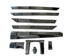 HONDA CIVIC FC5 2016-2020 İÇ KONSOL KAPLAMASI FÜME 9 PARÇA