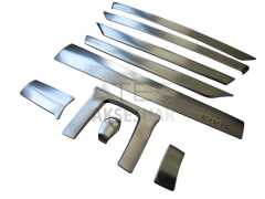 HONDA CIVIC FC5 2016-2021 İÇ KONSOL KAPLAMASI 9 PARÇA - SILVER