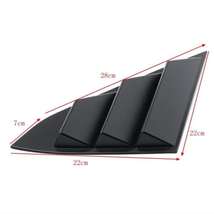 CIVIC FC5 2016-2020 IÇIN UYUMLU KELEBEK CAMI KAPLAMASI GENIS MODEL