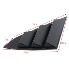 CIVIC FC5 2016-2020 IÇIN UYUMLU KELEBEK CAMI KAPLAMASI GENIS MODEL