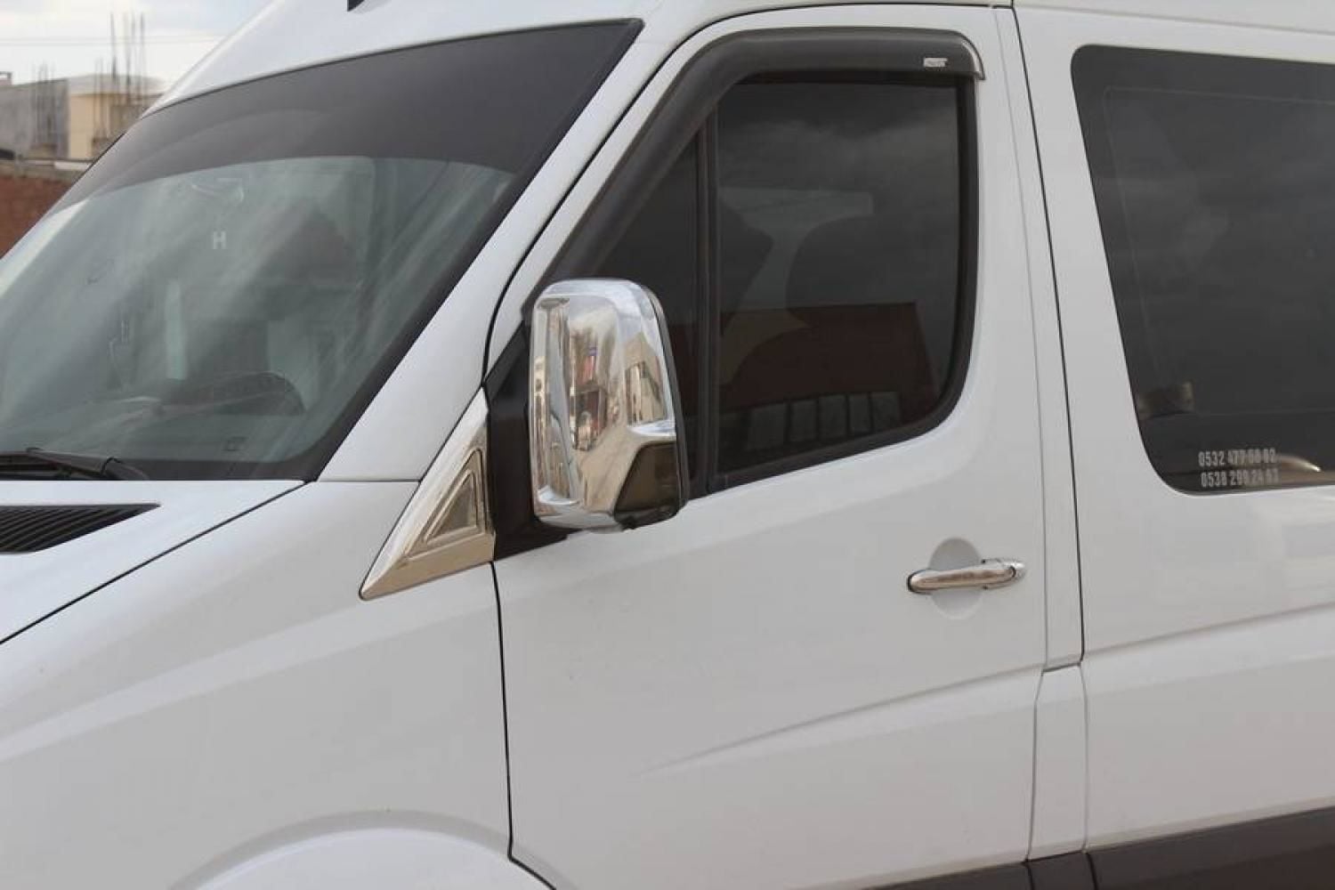 Volkswagen Crafter Ayna Kapağı 2 Parça ABS Krom 2006-