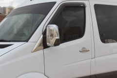 Volkswagen Crafter Ayna Kapağı 2 Parça ABS Krom 2006-