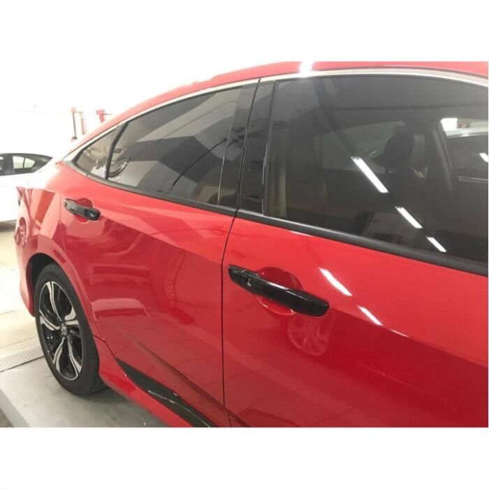 CIVIC FC5 2016-2020 IÇIN UYUMLU DIS KAPI KOLU KAPLAMA PIANO BLACK