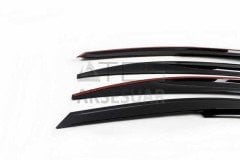 Dacia Duster SunPlex Cam Rüzgarlığı 4 Parça 2010-2017 Arası