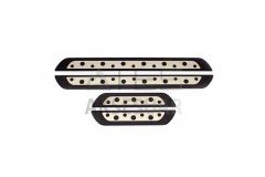 Paket içeriğinde 2 adet profil, 4 adet siyah fitil, 4 adet bağlantı aparatı ve 2 adet anahtar bulunmaktadır. İlan başlığında belirtilen araç modelinin tavanı ile tavan çıtaları arasında boşluk bulunmayan araçlar için üretilmiştir