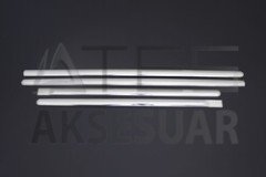 Dacia Logan Krom Yan Kapı Çıtası 4 Parça 2004-2012 Arası