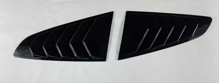 MUSTANG IÇIN UYUMLU 2015-2020 KELEBEK CAM KAPLAMA -  PIANO BLACK