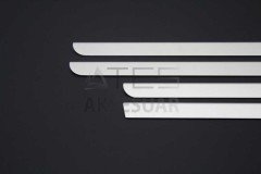 Dacia Sandero Krom Cam Çıtası 4 Parça 2008-2012 Arası