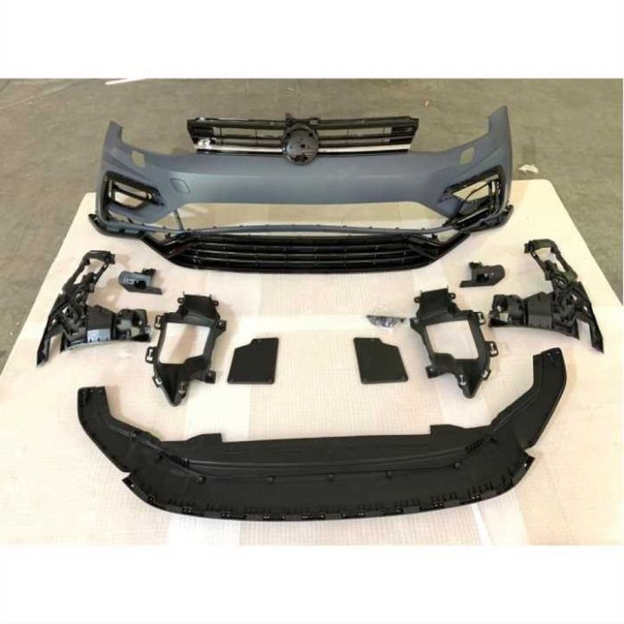 GOLF 7 IÇIN GOLF 7.5 IÇIN UYUMLU R ÖN TAMPON  PANJUR SETI