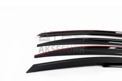 Fiat Egea HB/Sedan SunPlex Cam Rüzgarlığı 4 parça 2015 ve Sonrası