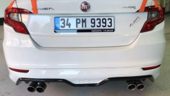 Fiat Egea Arka Difüzörlü Karlık