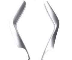 CIVIC FC5 2016-2020 IÇIN UYUMLU VITES KONSOL ÇITA KAPLAMA- SILVER (2 PARÇA - SADECE DIREKLER)