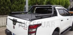Fiat Fullback Kobra Roll Bar Çap:76 Siyah 2016 ve Sonrası