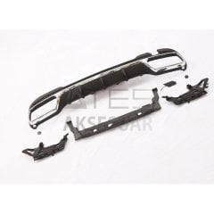 MERCEDES W212 E63 DİFÜZÖR & EGZOZ SETİ (SİLVER EGZOZ İLE ) (AMG MAKYAJLI KASA 2013-2016)