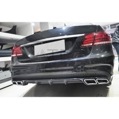 MERCEDES W212 E63 DİFÜZÖR & EGZOZ SETİ (SİLVER EGZOZ İLE ) (AMG MAKYAJLI KASA 2013-2016)