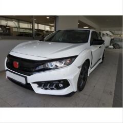 CIVIC FC5 2016-2020 IÇIN UYUMLU ÖN PANJUR TYPE-R MAKYAJSIZ KASA