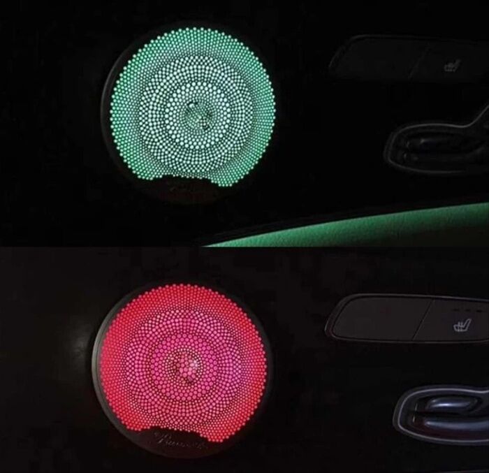 W205  C/GLC IÇIN UYUMLU HOPARLÖR 3 RENK HOPARLÖR AYDINLATMA (AMBIANS)