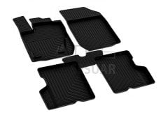 Dacia Duster 4x4 4D Havuzlu Paspas Siyah 2018 ve Sonrası