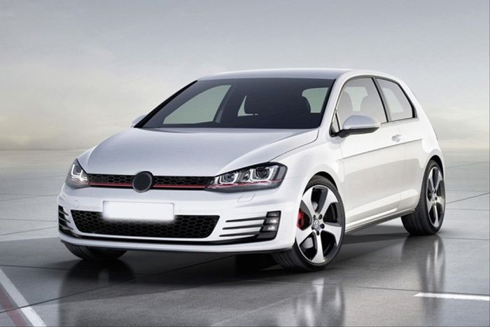 GOLF 7 2013-2017 IÇIN UYUMLU GTI ÖN TAMPON VE PANJUR SETI