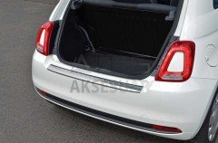 Fiat 500 Krom Arka Tampon Eşiği Taşlı 2007-2015 Arası